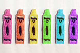 Crayon Feltie: A Playful, Polished Back-to-School Embroidery Pick