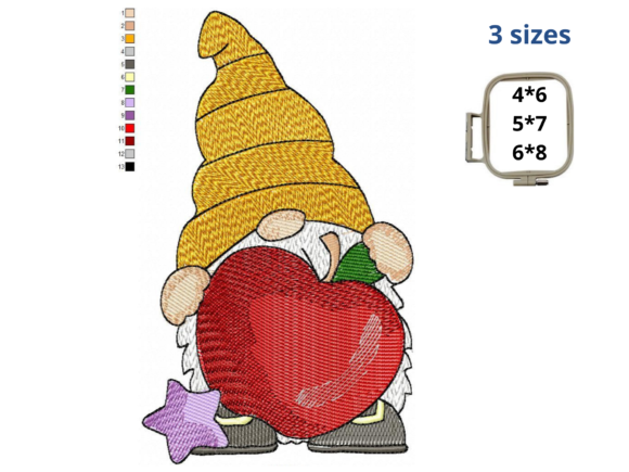 Gnome with Apple