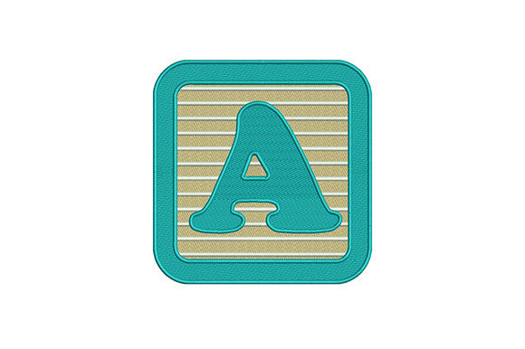 Letter A with Frame