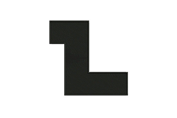 Letter L: A Seasonal Blackwork Staple
