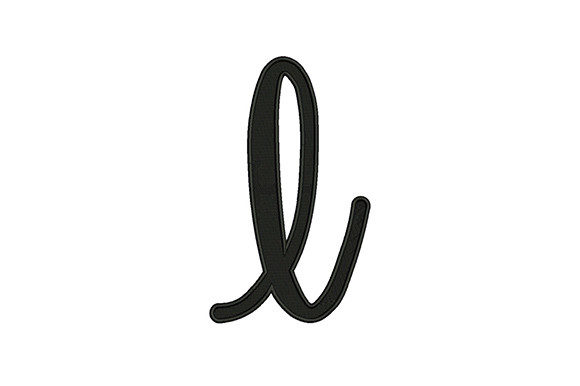 Lower Case Alphabet L