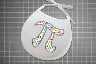 Math Pi Symbol Applique