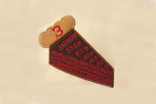 Pi Pie Applique: A Clever, Sellable Embroidery Design