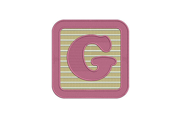 Pink Letter G