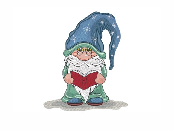 Reading Gnome: A Craft Fair-Ready Embroidery Design