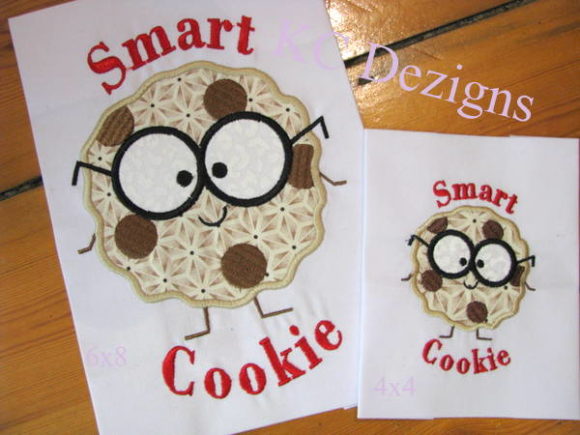 Smart Cookie Boy Embroidery Design